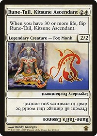 Rune-Tail, Kitsune Ascendant, Saviors of Kamigawa