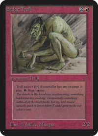 Sedge Troll, Alpha Edition