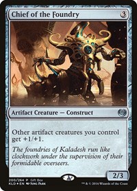 Chief of the Foundry, Gift Boxes and Promos