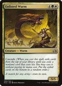 Enlisted Wurm, Planechase Anthology