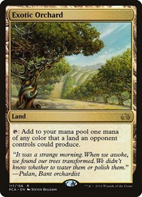 Exotic Orchard, Planechase Anthology