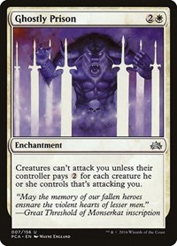 Ghostly Prison, Planechase Anthology
