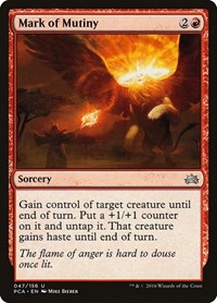 Mark of Mutiny, Planechase Anthology