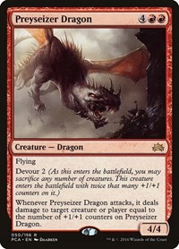 Preyseizer Dragon, Planechase Anthology