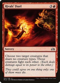 Rivals' Duel, Planechase Anthology