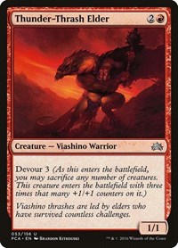 Thunder-Thrash Elder, Planechase Anthology