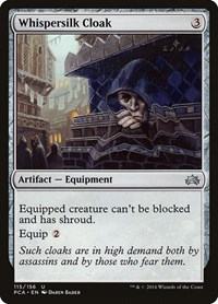 Whispersilk Cloak, Planechase Anthology