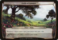 Fields of Summer (Planechase Anthology), Oversize Cards