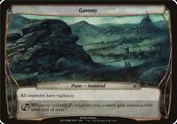 Gavony (Planechase Anthology), Oversize Cards