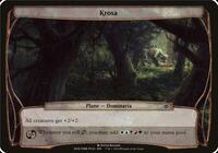 Krosa (Planechase Anthology), Oversize Cards