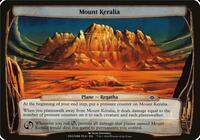 Mount Keralia (Planechase Anthology), Oversize Cards