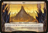 Shiv (Planechase Anthology), Oversize Cards