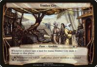 Tember City (Planechase Anthology), Oversize Cards