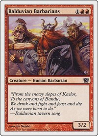 Balduvian Barbarians, 9th Edition