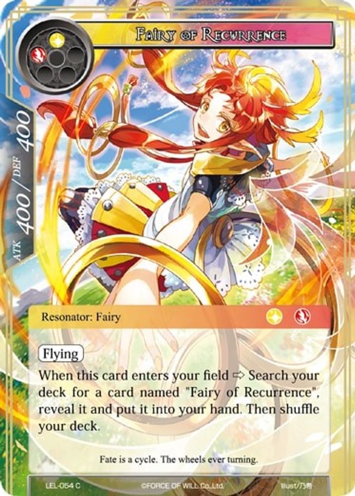 Fairy of Recurrence, Standard, front