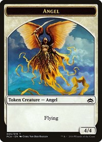 Angel // Saproling Double-Sided Token, Planechase Anthology