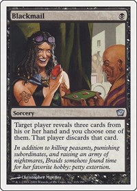 Blackmail, 9th Edition