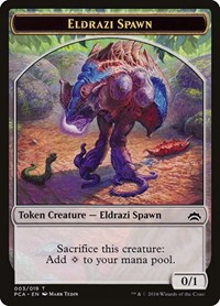 Eldrazi Spawn (003) // Eldrazi Double-Sided Token, Planechase Anthology