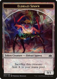 Eldrazi Spawn (004) // Eldrazi Double-Sided Token, Planechase Anthology