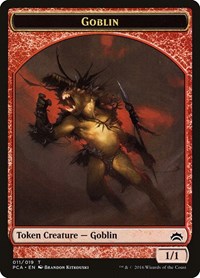 Goblin // Boar Double-Sided Token, Planechase Anthology