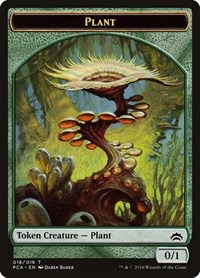 Plant // Ooze Double-Sided Token, Planechase Anthology