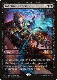 Yahenni's Expertise, Game Day & Store Championship Promos