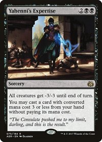 Yahenni's Expertise, Aether Revolt