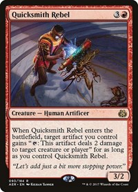 Quicksmith Rebel, Aether Revolt