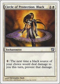 Circle of Protection: Black, 9th Edition