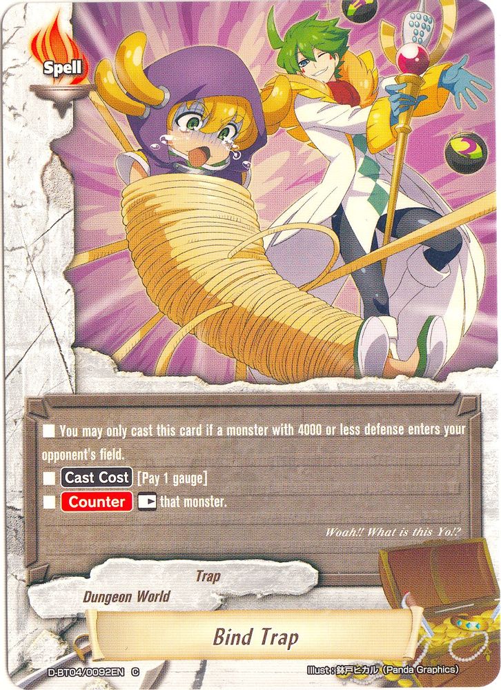 Bind Trap, Foil, front