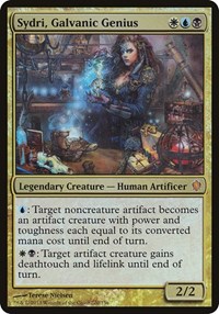 Sydri, Galvanic Genius (Commander 2013), Oversize Cards