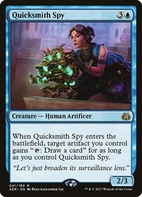 Quicksmith Spy, Aether Revolt