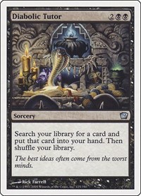 Diabolic Tutor, 9th Edition