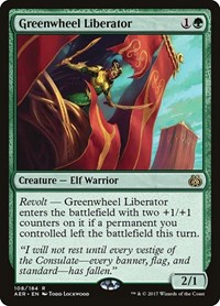 Greenwheel Liberator, Aether Revolt