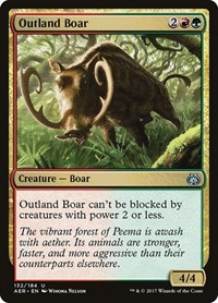 Outland Boar, Aether Revolt
