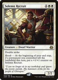 Solemn Recruit, Aether Revolt