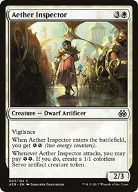 Aether Inspector, Aether Revolt