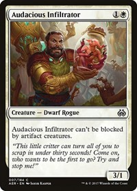 Audacious Infiltrator, Aether Revolt