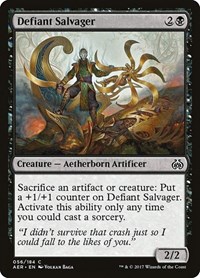 Defiant Salvager, Aether Revolt