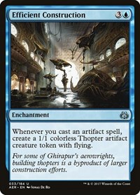 Efficient Construction, Aether Revolt