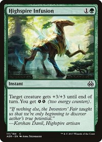 Highspire Infusion, Aether Revolt