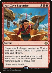 Kari Zev's Expertise, Aether Revolt