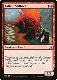 Lathnu Sailback, Aether Revolt