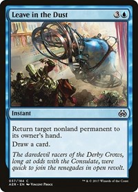 Leave in the Dust, Aether Revolt