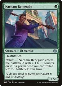 Narnam Renegade, Aether Revolt