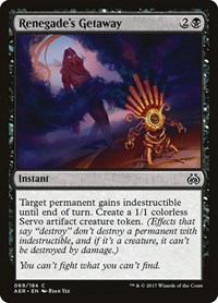Renegade's Getaway, Aether Revolt
