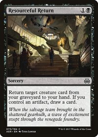 Resourceful Return, Aether Revolt