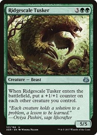 Ridgescale Tusker, Aether Revolt