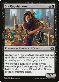Sly Requisitioner, Aether Revolt