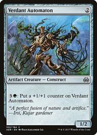 Verdant Automaton, Aether Revolt